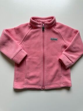Columbia Light Coral Pink Fleece Jacket